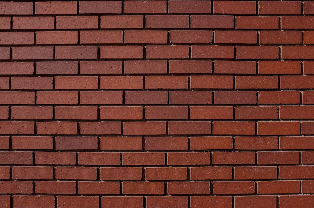 red bricks wall